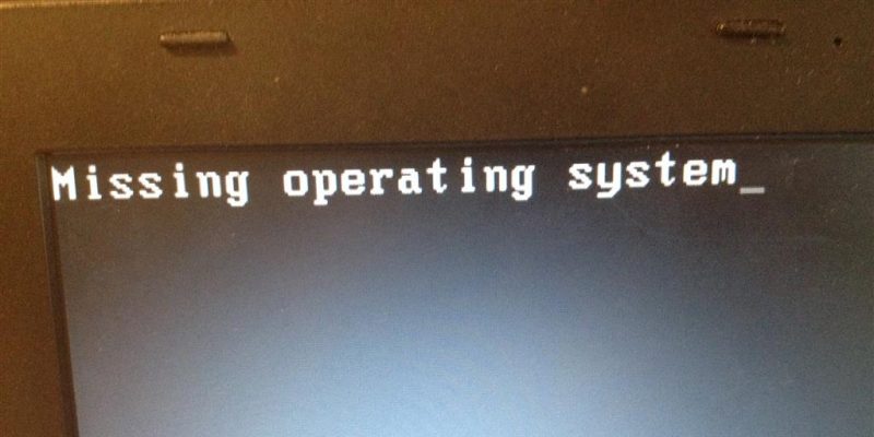 Hướng Dẫn Sửa Lỗi Missing Operating System 2 Missing Operating System