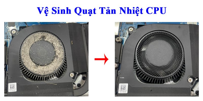 Hướng Dẫn Sửa Lỗi CPU Fan Speed Error Detected 4 Vệ sinh quạt và hệ thống làm mát