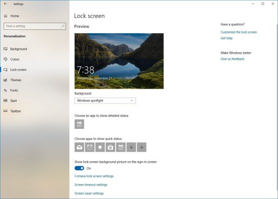 Hướng Dẫn Thay Đổi Màn Hình Lock Screen Trên Windows 2 Thay đổi Lock Screen trên Windows 10