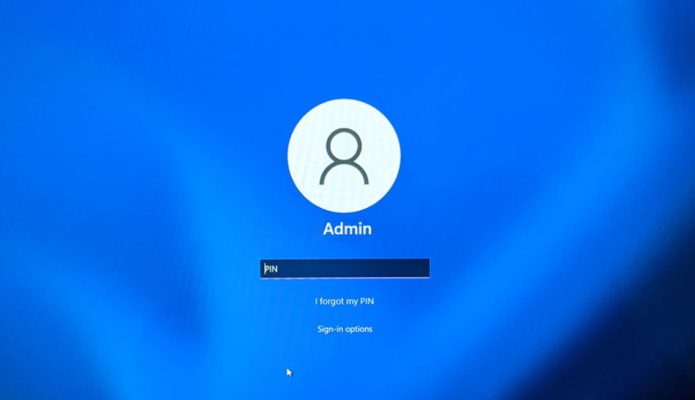 Thiết lập mã pin mới