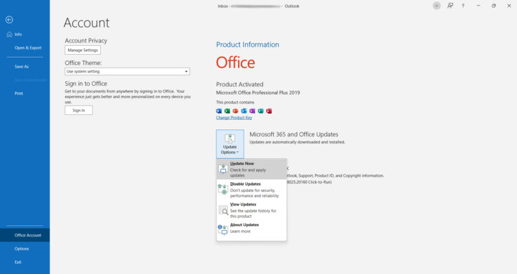 Cập Nhật Windows Và Office