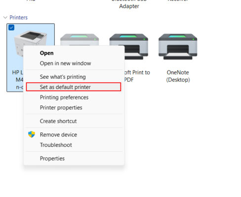 Kiểm Tra Trạng Thái Máy In