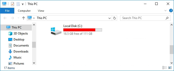 Hướng Dẫn Khắc Phục Ổ C Của Windows Bị Đầy 2 Nguyên Nhân Ổ C Bị Đầy