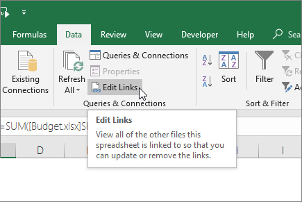 Sửa Lỗi Mypersonnel.xls Could Not Be Found File Excel 4 Xác Định Liên Kết Bị Hỏng
