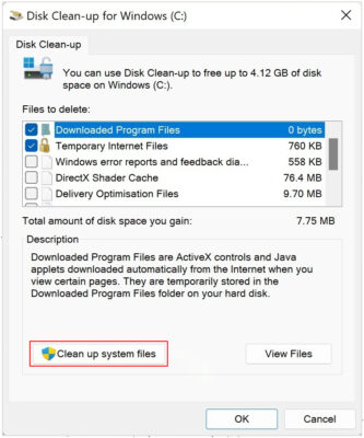 Hướng Dẫn Khắc Phục Ổ C Của Windows Bị Đầy 5 Xóa Các File Cập Nhật Windows Cũ