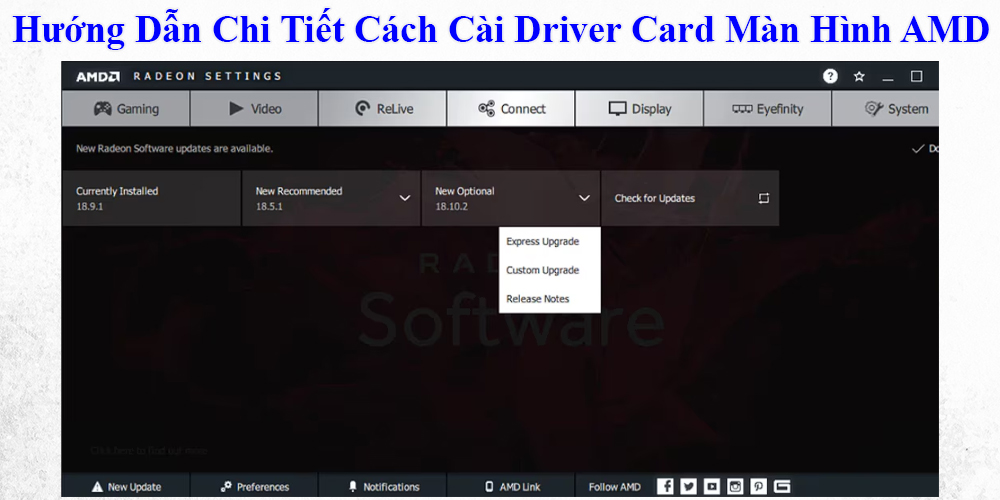 Hướng Dẫn Chi Tiết Cách Cài Driver Card Màn Hình AMD