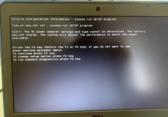 Khắc Phục Lỗi The AC Power Adapter Wattage And Type Cannot Be Determined 2 The AC Power Adapter Wattage And Type Cannot Be Determined