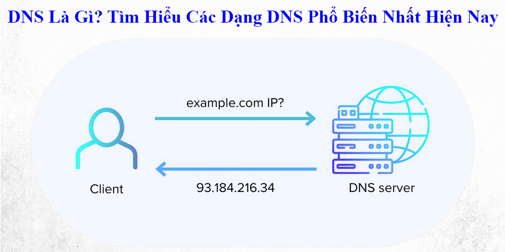 DNS Là Gì? Tìm Hiểu Các Dạng DNS Phổ Biến Nhất Hiện Nay