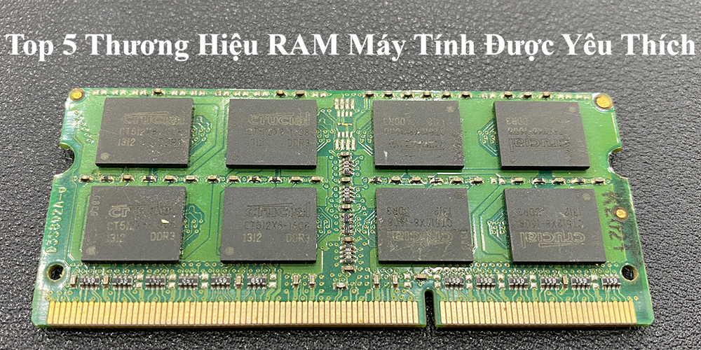 Top 5 Thương Hiệu RAM Máy Tính Được Yêu Thích
