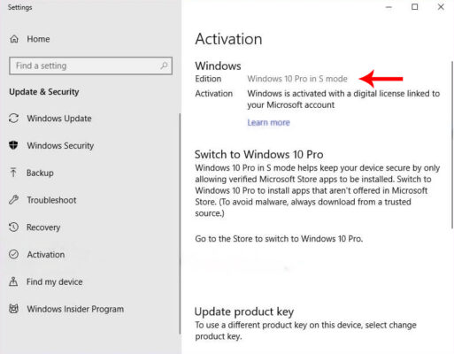 Hướng Dẫn Tắt Chế Độ S Mode Windows 10 Và Windows 11 4 Kiểm Tra Tình Trạng S Mode