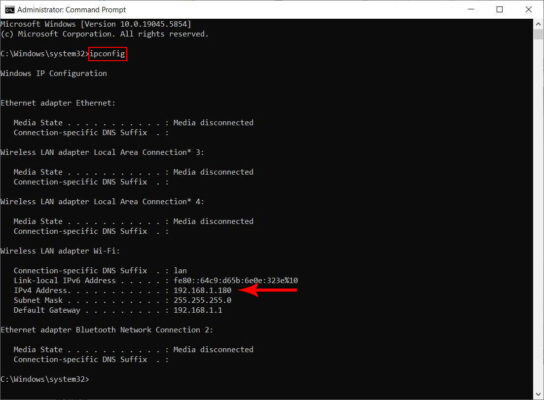 Kiểm Tra Workgroup Và IP