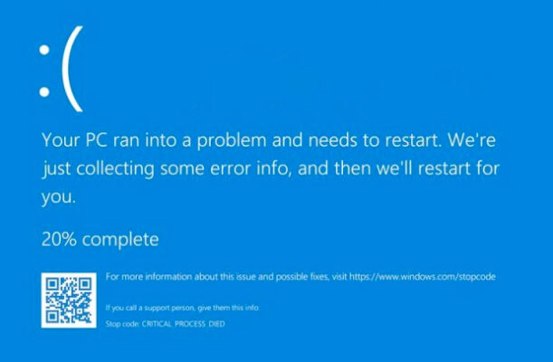 Sửa Lỗi Màn Hình Xanh CRITICAL PROCESS DIED Trên Windows 2 Lỗi CRITICAL PROCESS DIED Là Gì?