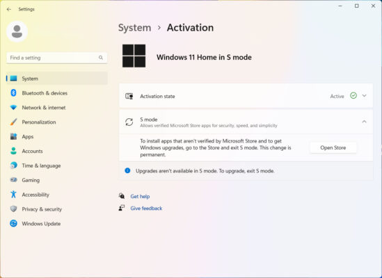 Hướng Dẫn Tắt Chế Độ S Mode Windows 10 Và Windows 11 2 Tắt S Mode Windows 11