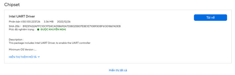 Danh Sách Driver Bắt Buột Phải Cài Khi Vừa Cài Windows 3 Driver Chipset