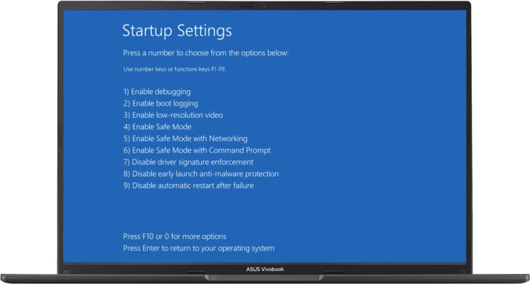 Sửa Lỗi Màn Hình Xanh Stop Code SYSTEM_PTE_MISUSE 4 Khởi Động Máy Ở Chế Độ Safe Mode