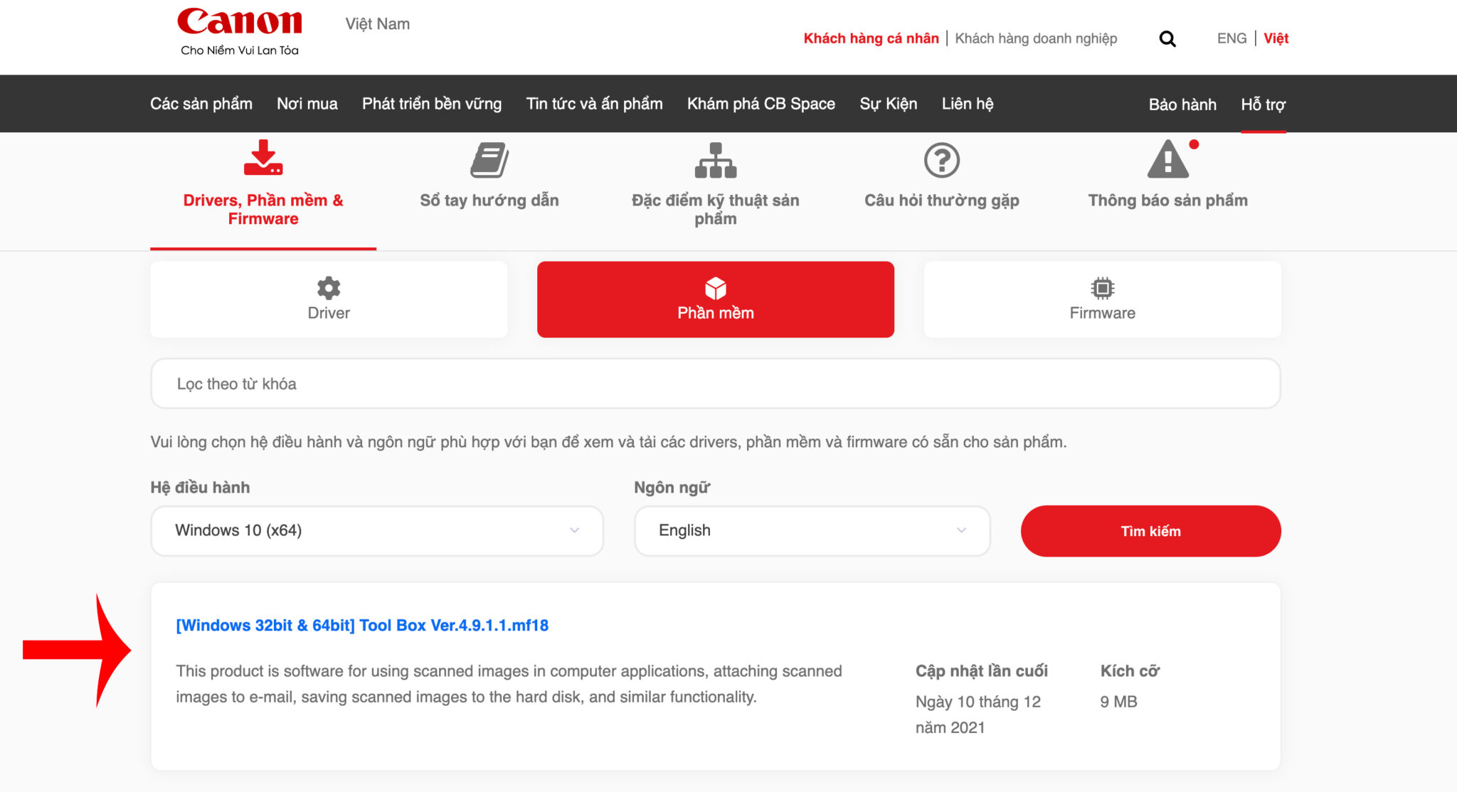Sửa Lỗi A Scanner Driver Supporting This Software Is Not Installed
