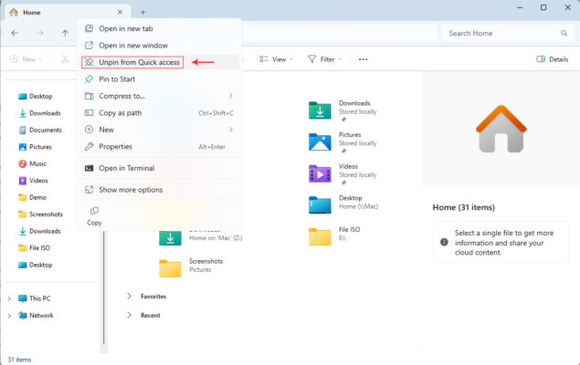 Quick Access Trên Windows Là Gì? Cách Sử Dụng Và Tùy Chỉnh Hiệu Quả 5 Cách Bỏ Ghim Thư Mục
