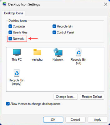Sửa Lỗi Mất Icon Network Trên Desktop Của Windows (7, 8, 10, 11) 2 Cách Sửa Lỗi Mất Icon Network Trên Desktop Windows 10 Và Windows 11