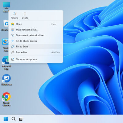 Sửa Lỗi Mất Icon This PC Trên Windows (7, 8, 10, 11) 4 Ghim This PC Vào Start Menu Hoặc Taskbar