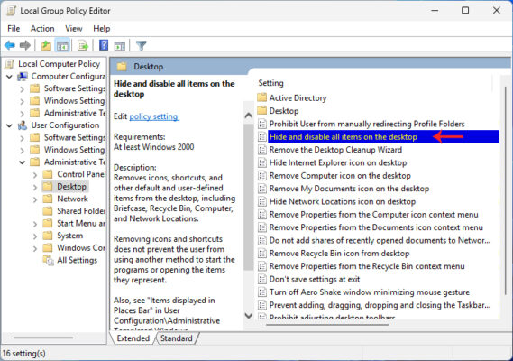 Sửa Lỗi Mất Icon This PC Trên Windows (7, 8, 10, 11) 5 Kiểm Tra Group Policy