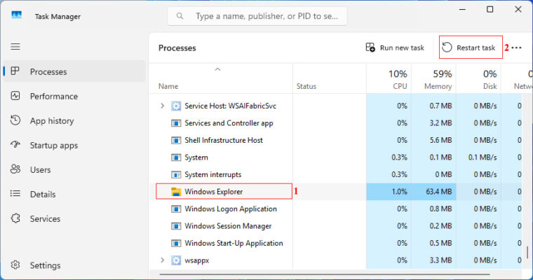 Sửa Lỗi Mất Icon Users File Trên Windows (7, 8, 10, 11) 3 Kiểm Tra Trong Mục Explorer