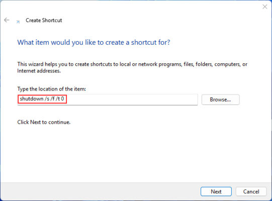Hướng Dẫn Tắt Hoàn Toàn Máy Tính Windows 5 Tạo Shortcut Tắt Hoàn Toàn Máy