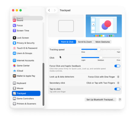 Các Cử Chỉ Cơ Bản Trên Trackpad MacBook