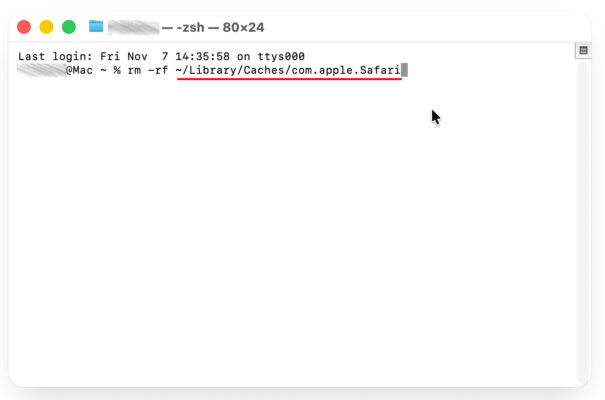 Dọn Dẹp File Tạm Và Cache Của Safari