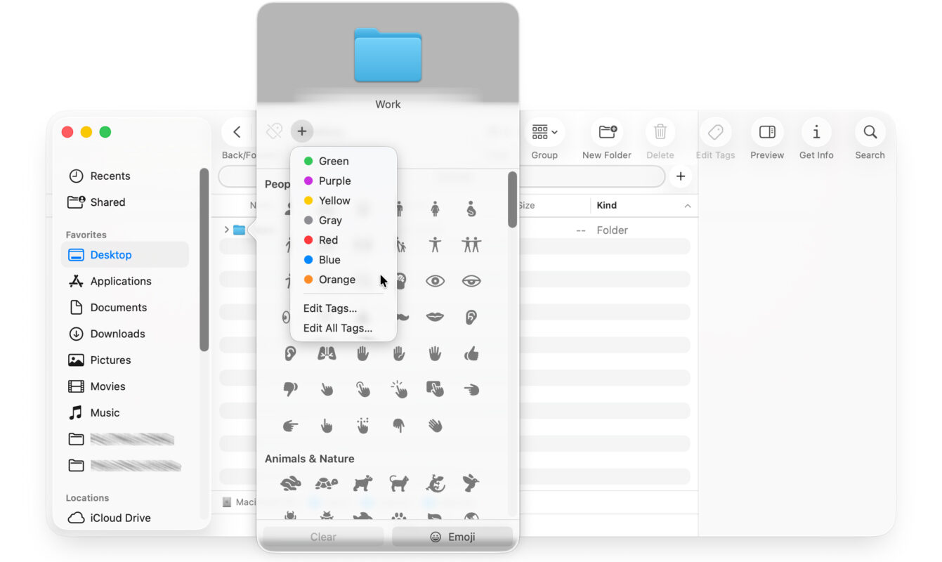 Gắn Tag Màu Bằng Menu Chuột Phải