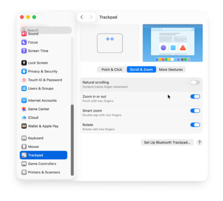 Mẹo Cá Nhân Hóa Trackpad