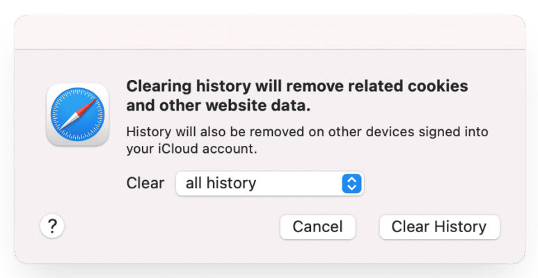 Xóa Dữ Liệu Duyệt Web Và Lịch Sử Safari