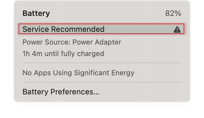 Cách Kiểm Tra Độ Chai Pin MacBook Chính Xác Nhất 2 Dấu Hiệu Cho Thấy Pin MacBook Đã Bị Chai