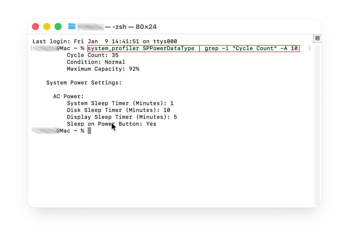 Cách Kiểm Tra Độ Chai Pin MacBook Chính Xác Nhất 5 Dùng Lệnh Terminal Để Xem Độ Chai Pin