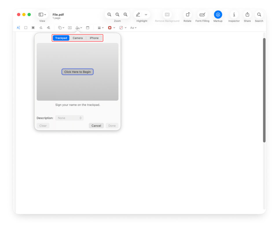 Cách Tạo Chữ Ký Số Trên MacBook
