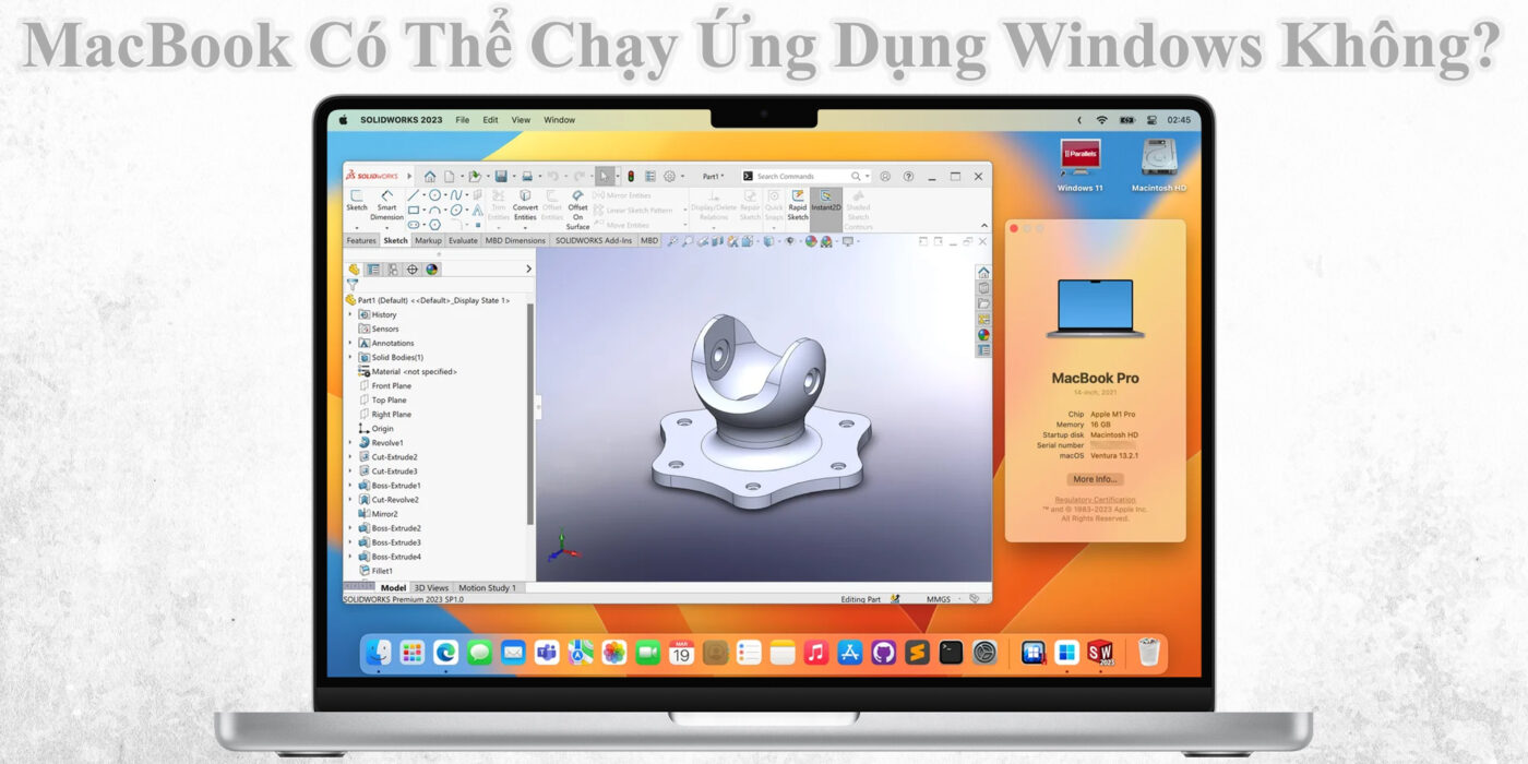 MacBook Có Thể Chạy Ứng Dụng Windows Không?