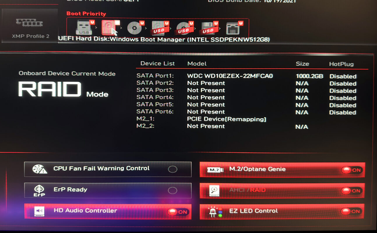 Sửa Lỗi M2 Genie Error Khi Khởi Động Máy Tính 2 Tắt Tính Năng M2 Genie Trong BIOS