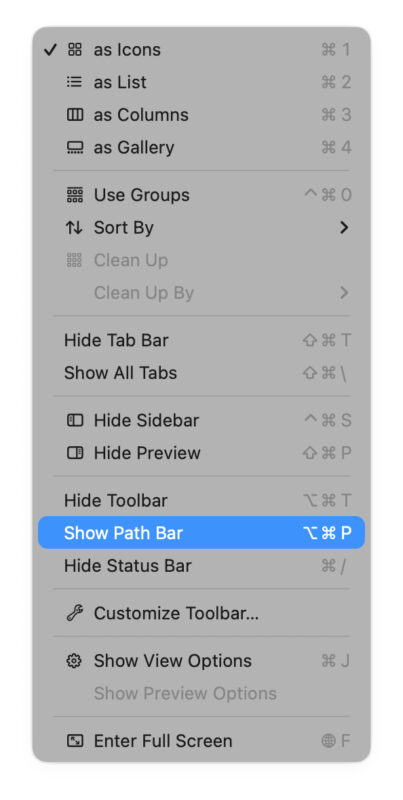 Cách Hiển Thị Đường Dẫn Thư Mục Trong Finder Bằng Thanh Path Bar