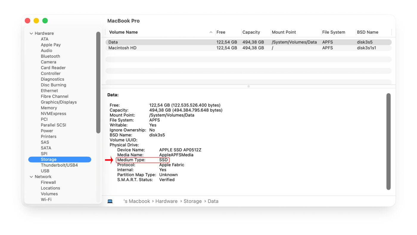 Cách Kiểm Tra Loại Ổ Cứng MacBook Đang Dùng