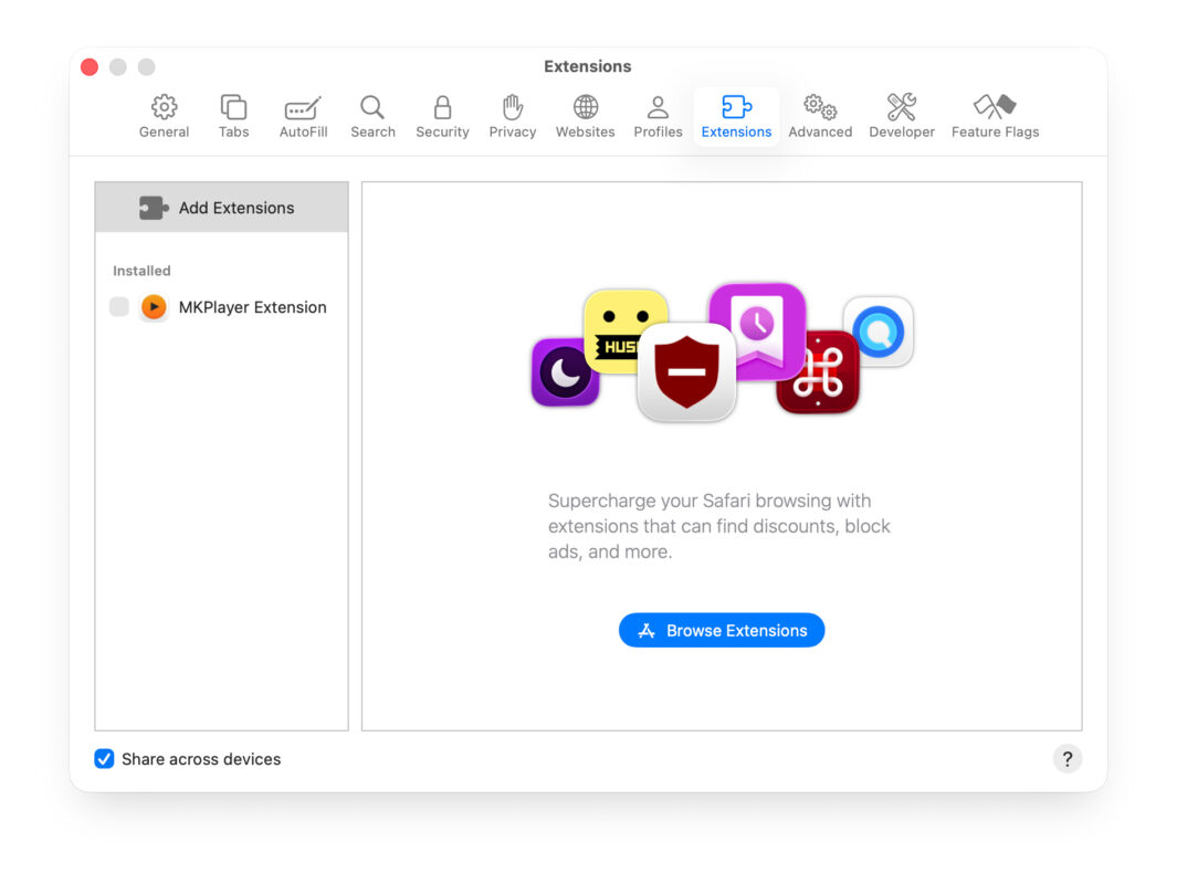 Cách Cài Đặt Tiện Ích Từ Safari