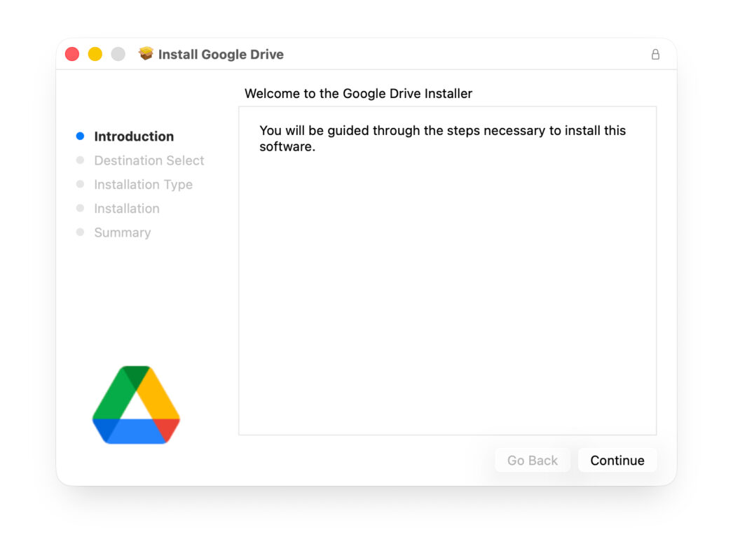 Cài Đặt Ứng Dụng Google Drive Trên MacBook