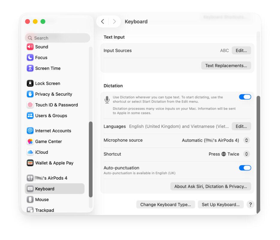Tìm Hiểu Chi Tiết Về Tính Năng Dictation Trên macOS 2 Cách Bật Tính Năng Dictation Trên macOS
