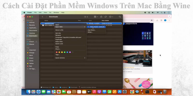 Cách Cài Đặt Phần Mềm Windows Trên Mac Bằng Wine