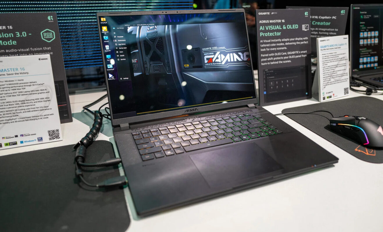 Dịch Vụ Nâng Cấp RAM Laptop GIGABYTE 3 Các Dòng Laptop GIGABYTE Được Hỗ Trợ Nâng Cấp RAM