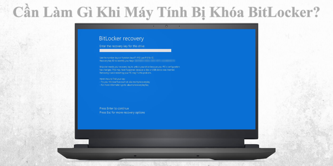 Cần Làm Gì Khi Máy Tính Bị Khóa BitLocker? 1 Cần Làm Gì Khi Máy Tính Bị Khóa BitLocker?