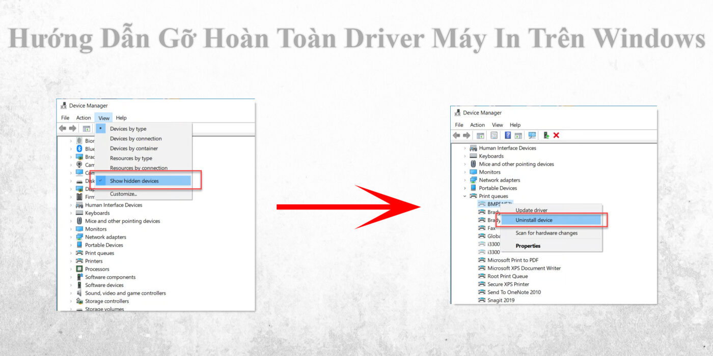 Hướng Dẫn Gỡ Hoàn Toàn Driver Máy In Trên Windows 1 Hướng Dẫn Gỡ Hoàn Toàn Driver Máy In Trên Windows