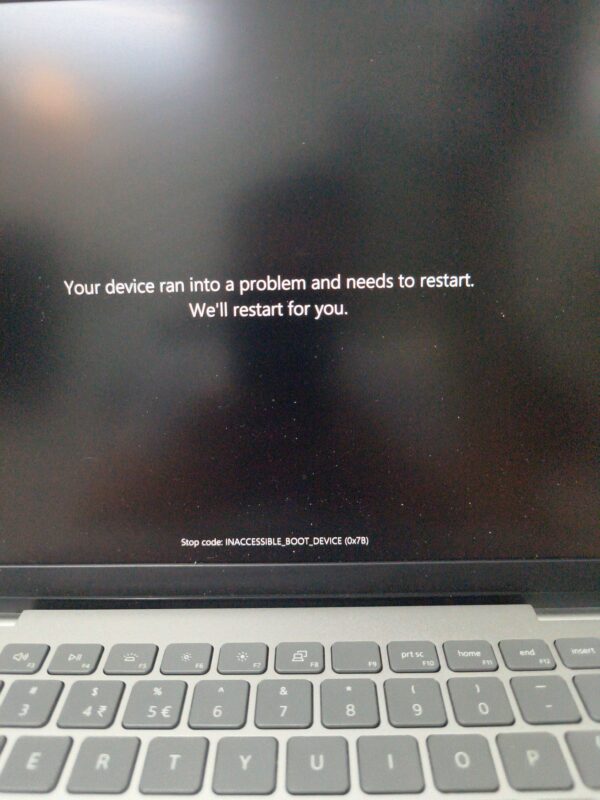 Sửa Lỗi INACCESSIBLE_BOOT_DEVICE (0X7B) Khi Cài Windows 11 2 INACCESSIBLE_BOOT_DEVICE