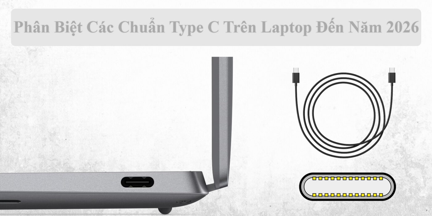Phân Biệt Các Chuẩn Type C Trên Laptop Đến Năm 2026