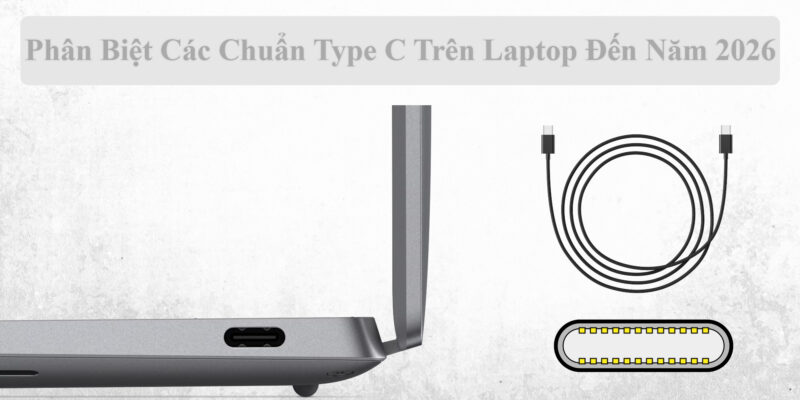 Phân Biệt Các Chuẩn Type C Trên Laptop Đến Năm 2026