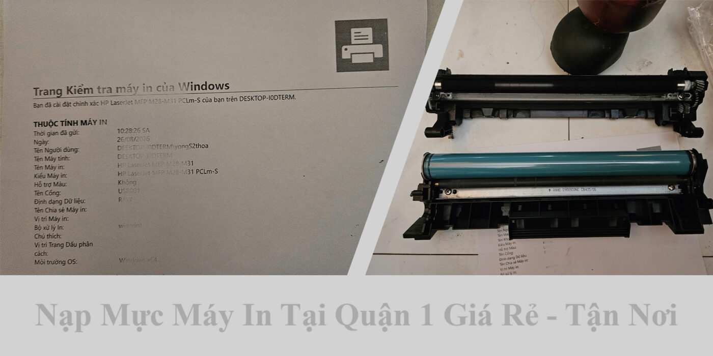 Nạp Mực Máy In Tại Quận 1 Giá Rẻ - Tận Nơi 1 Nạp Mực Máy In Tại Quận 1 Giá Rẻ - Tận Nơi