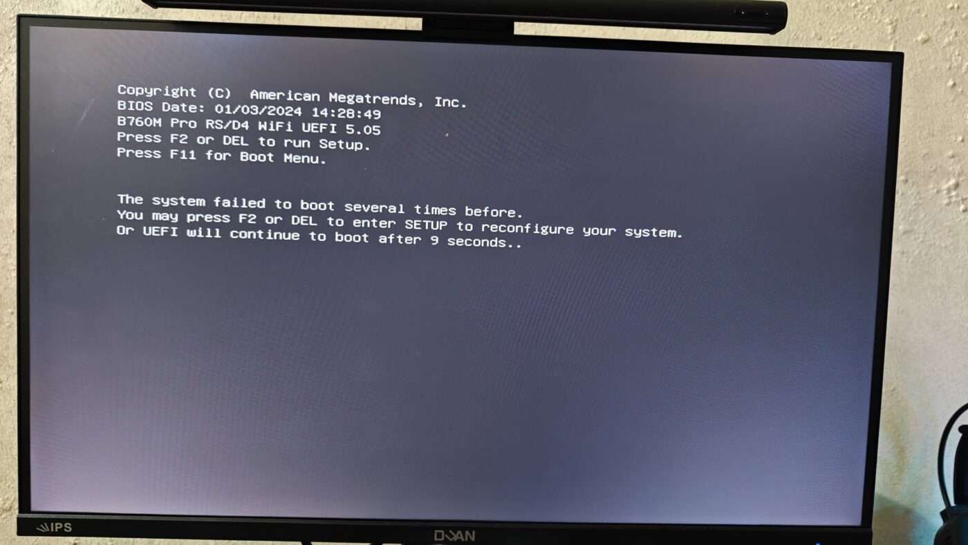 Sửa Lỗi The System Failed To Boot Several Times Before Trên Windows 2 The System Failed To Boot Several Times
